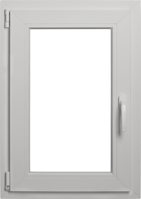 Okno PCV 3-szybowe fasadowe MD85 O4 złoty dąb 565x835 mm rozwierno-uchylne do wewnątrz prawe