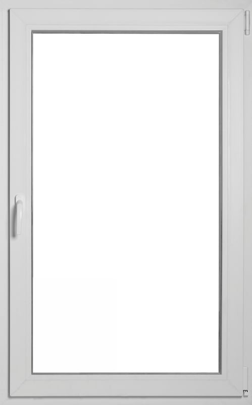 Okno PCV 3-szybowe fasadowe MD85 O30 złoty dąb 865x1435 mm rozwierno-uchylne do wewnątrz prawe