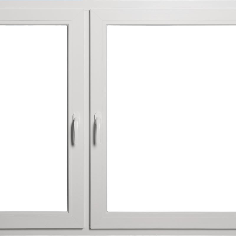 Okno PCV 3-szybowe fasadowe MD85 O19 złoty dąb 1465x1135 mm rozwierno-uchylne do wewnątrz lewe