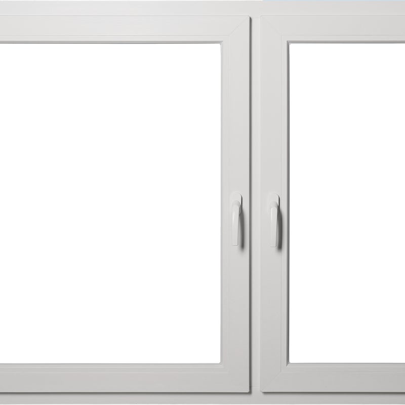 Okno PCV 3-szybowe fasadowe MD85 O18 złoty dąb1465x1135 mm rozwierno-uchylne do wewnątrz prawe