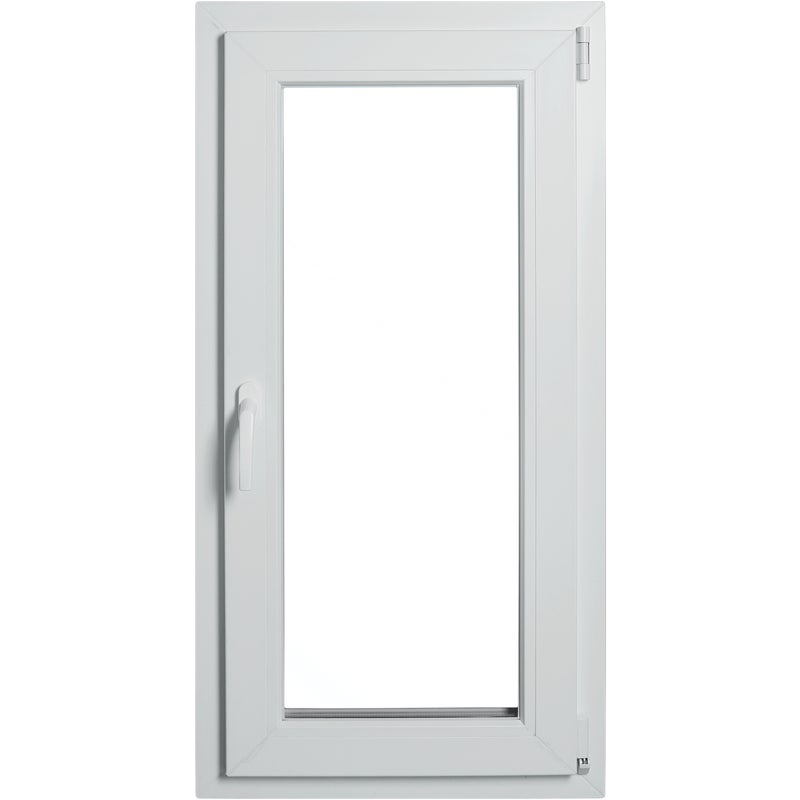 Okno PCV 3-szybowe fasadowe MD85 O10 złoty dąb 565x1135 mm rozwierno-uchylne do wewnątrz prawe