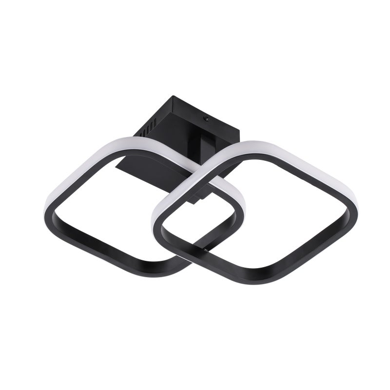 Lampa sufitowa Robert czarna LED Sanico