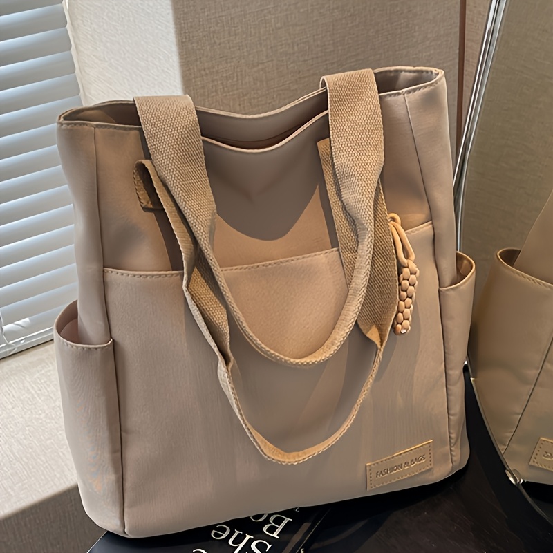 TEMU Damska Torba Satchel Casualowa Modna Damska Torba Tote o Dużej Pojemności, Pasy na Ramię, Torba Damska, Idealna do Codziennych Dojazdów, Podróży