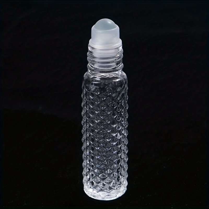 TEMU 10 szt. Butelek z aplikatorem kulkowym na olejki eteryczne o pojemności 10 ml (0,34 uncji) - Szklane fiolki antypoślizgowe do perfum i