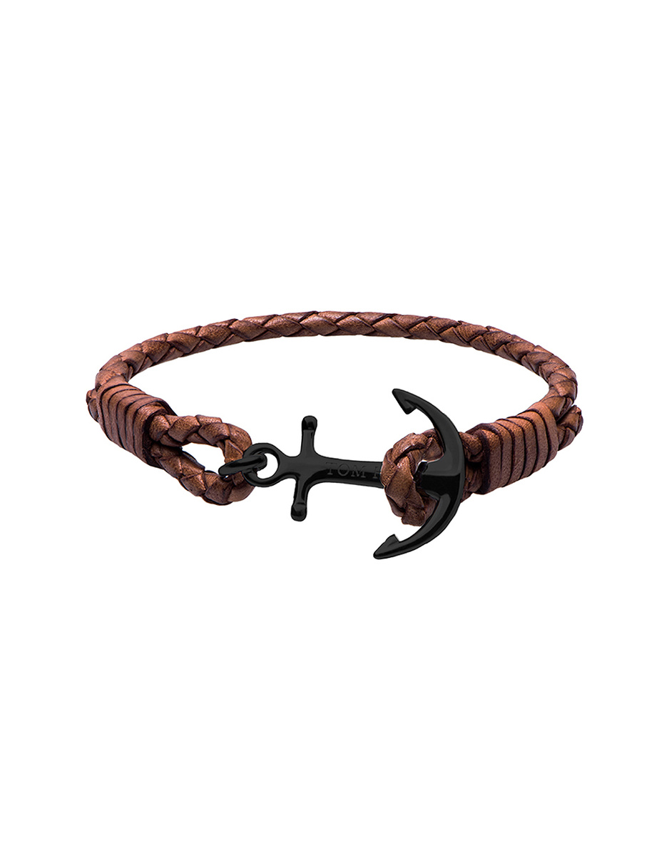 Biżuteria TOM HOPE TM0251. Bransoletka, Kolor czarny. Unisex.