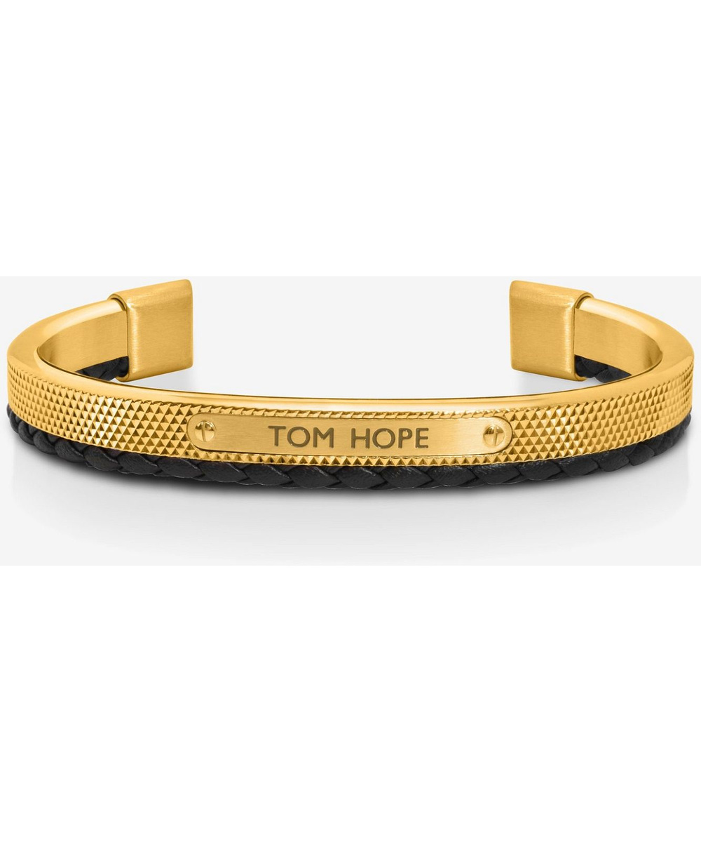 Biżuteria TOM HOPE TM0282. Bransoletka, Kolor złoty. Mężczyzna.