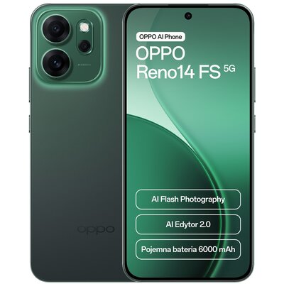 Oppo Reno 14 FS 5G 12/512GB Zielony