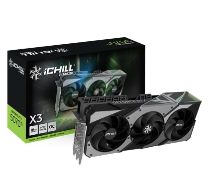 INNO3D GeForce RTX 5070 Ti iChill X3 16GB GDDR7 DLSS4 C507T3-16D7X-176069R