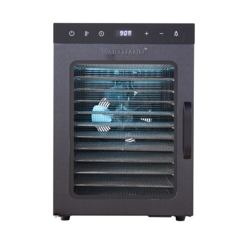 Dehydrator stalowy Wartmann WM-2512 DH z podświetleniem led wnętrza