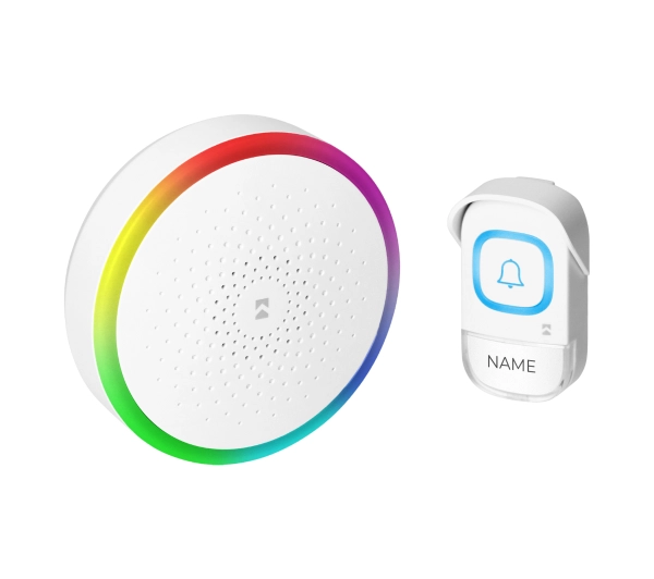 Orno Entiko AC OR-DB-RA-172/W 60 dźwięków 300m Biały