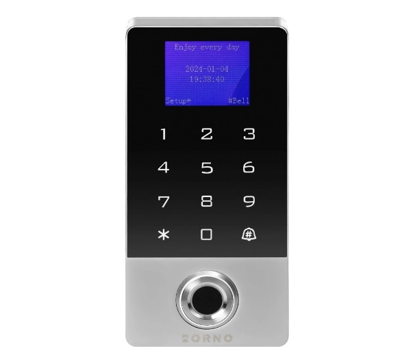 Orno szyfrowy dotykowy OR-ZS-829 czytnik linii papilarnych, kart i breloków Wi-Fi IP68 Tuya Smart