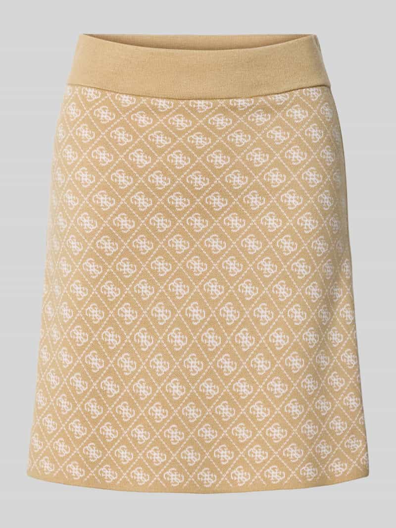 Spódnica mini z elastycznym pasem model ‘AUBREY’