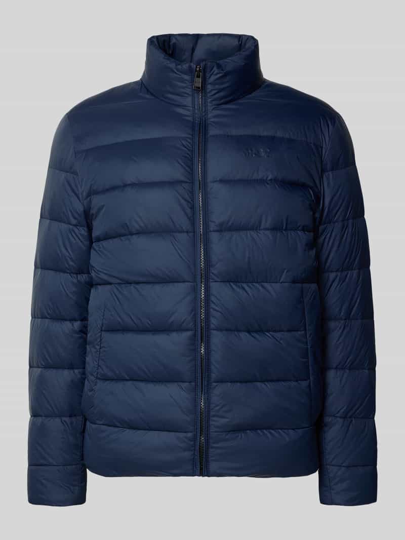 Kurtka pikowana o kroju regular fit z nadrukiem z logo model ‘CIKO’