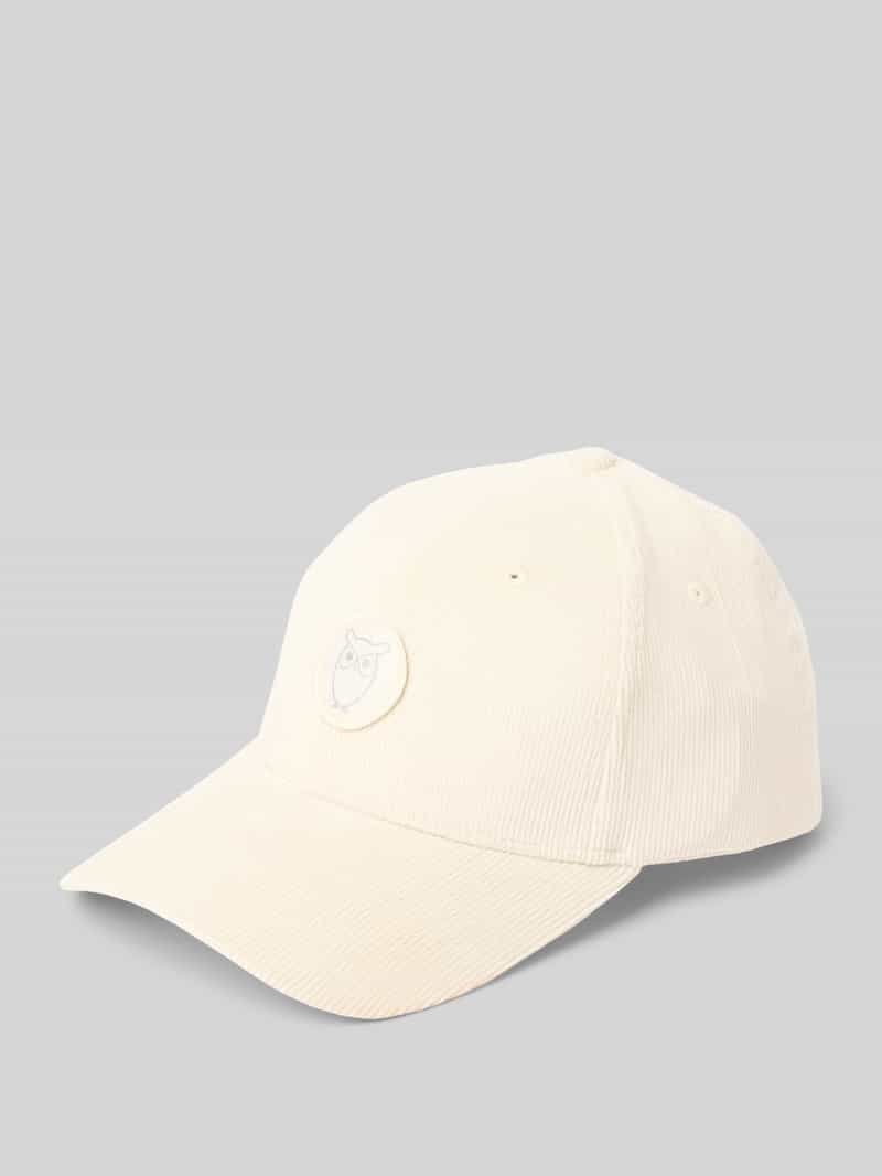 Czapka z daszkiem z imitacji sztruksu model ‘Corduroy’