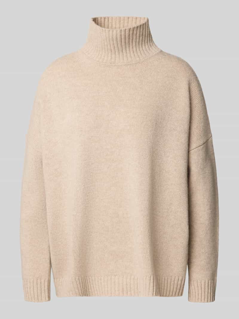 Golf o kroju oversized z czystej żywej wełny model ‘BORGIA’