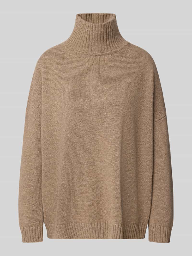 Golf o kroju oversized z czystej żywej wełny model ‘BORGIA’
