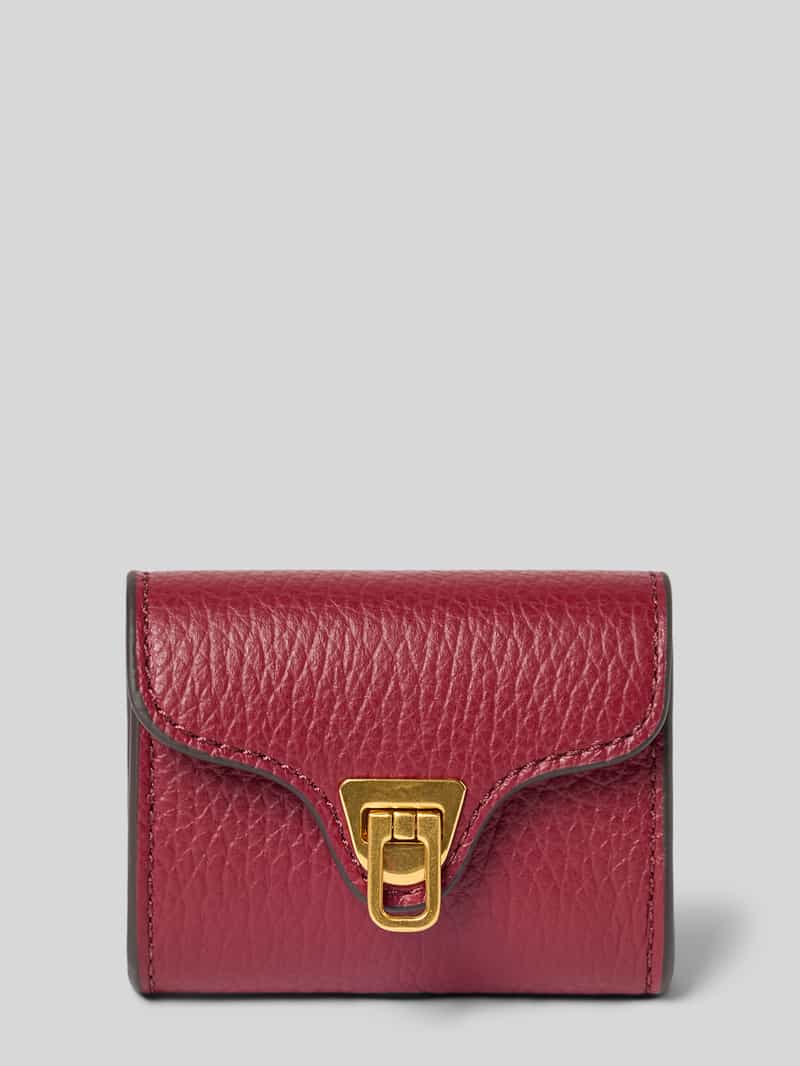 Portfel z nadrukiem z logo model ‘Soft’