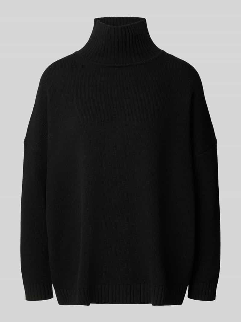 Golf o kroju oversized z czystej żywej wełny model ‘BORGIA’