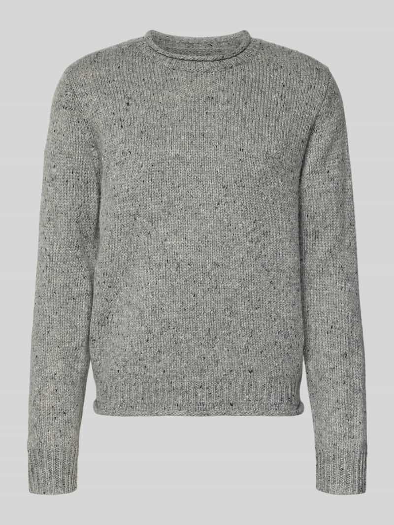 Sweter z dzianiny z okrągłym dekoltem model ‘Donegal Jumper’