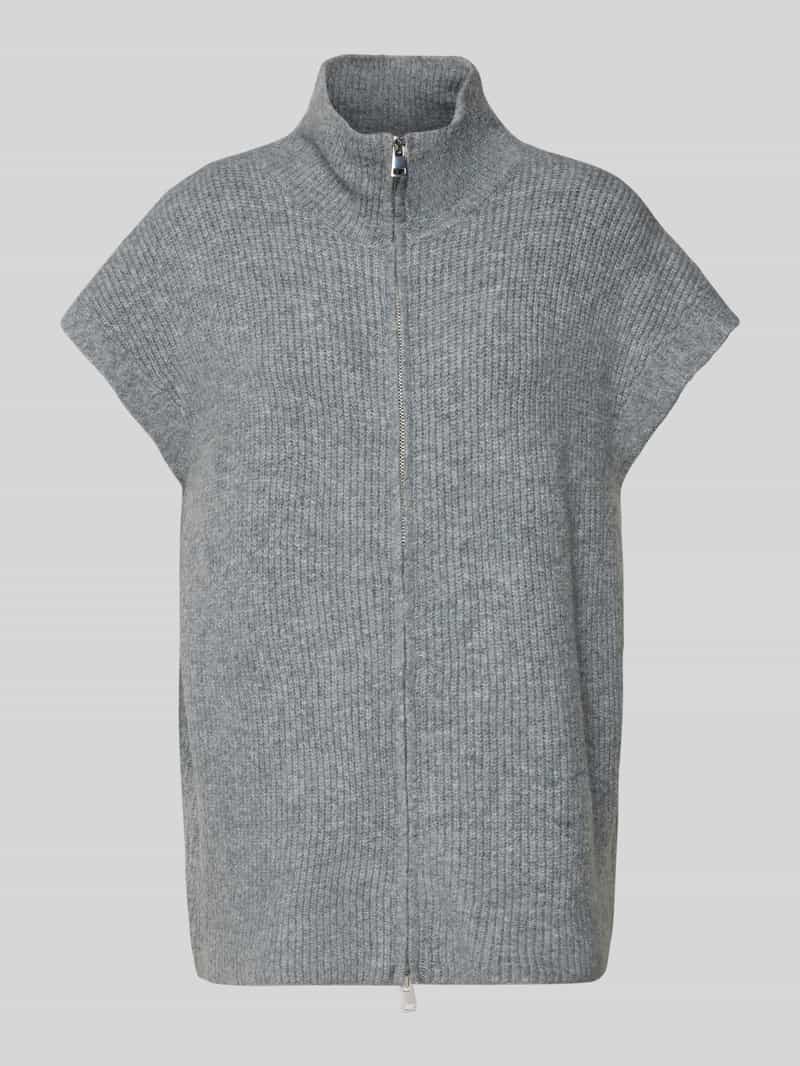 Kurtka z dzianiny o kroju relaxed fit z krótkim rękawem model ‘Ducie’