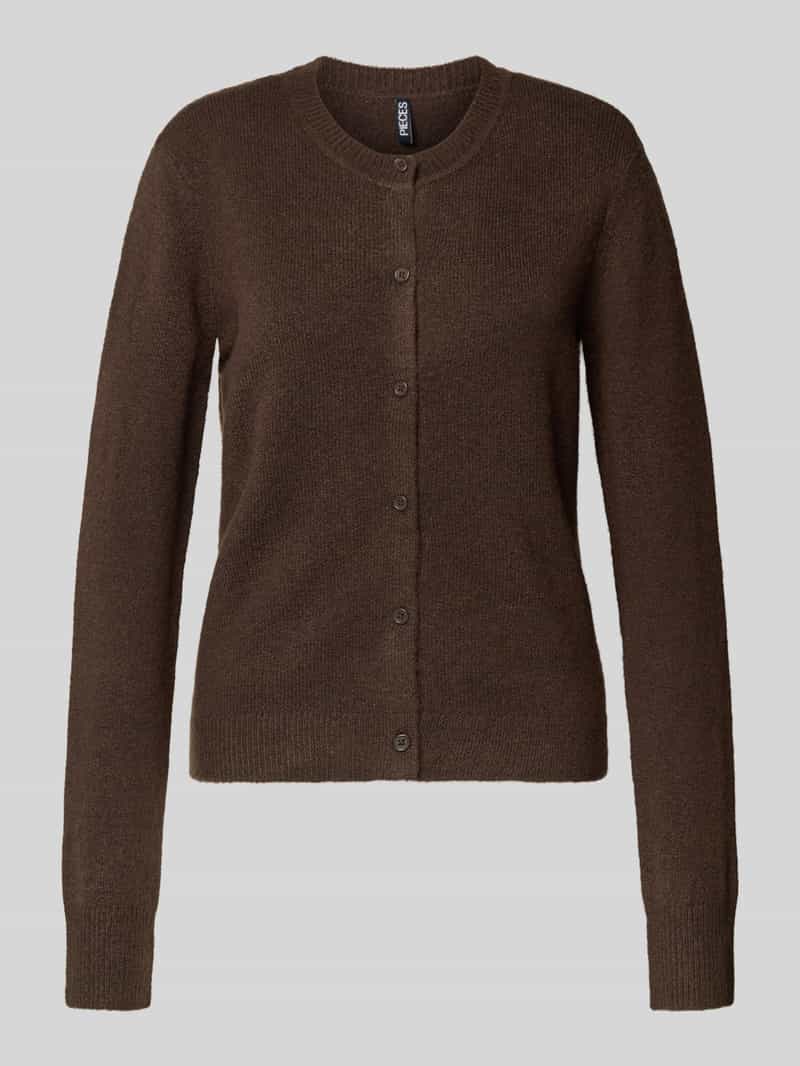 Kurtka z dzianiny o kroju regular fit z dodatkiem wełny model ‘MALOU’