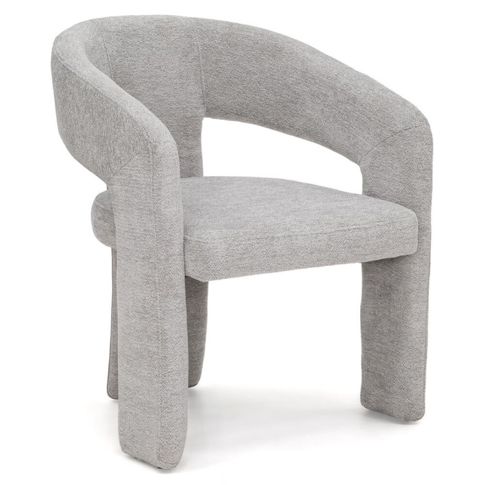 Krzesło fotel Bellano AC-2435 Szary Raven 06