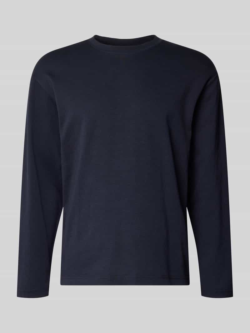 Bluzka z długim rękawem o luźnym kroju z mieszanki bawełny model ‘LOOSEOSCAR’