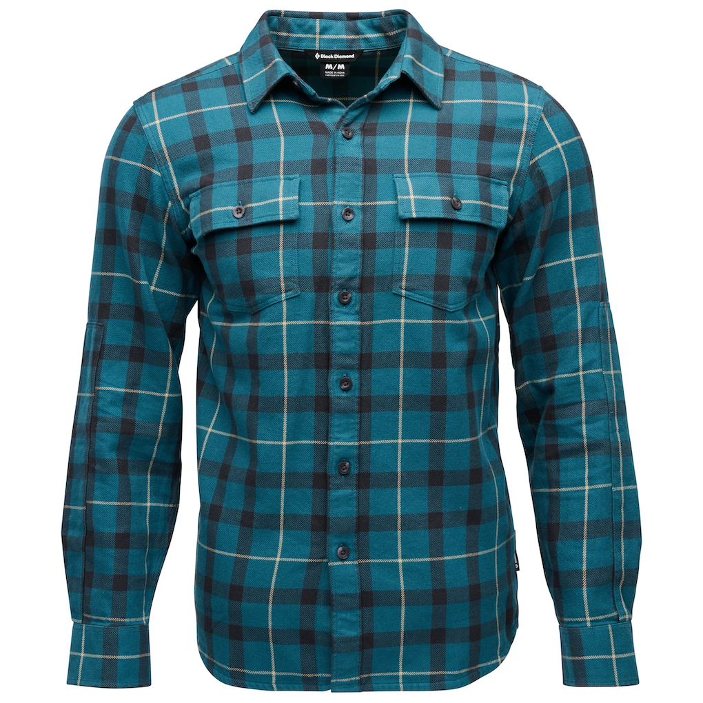 Koszula męska Black Diamond M Project Twill Ls Shirt Rozmiar: M / Kolor: brązowy/niebieski