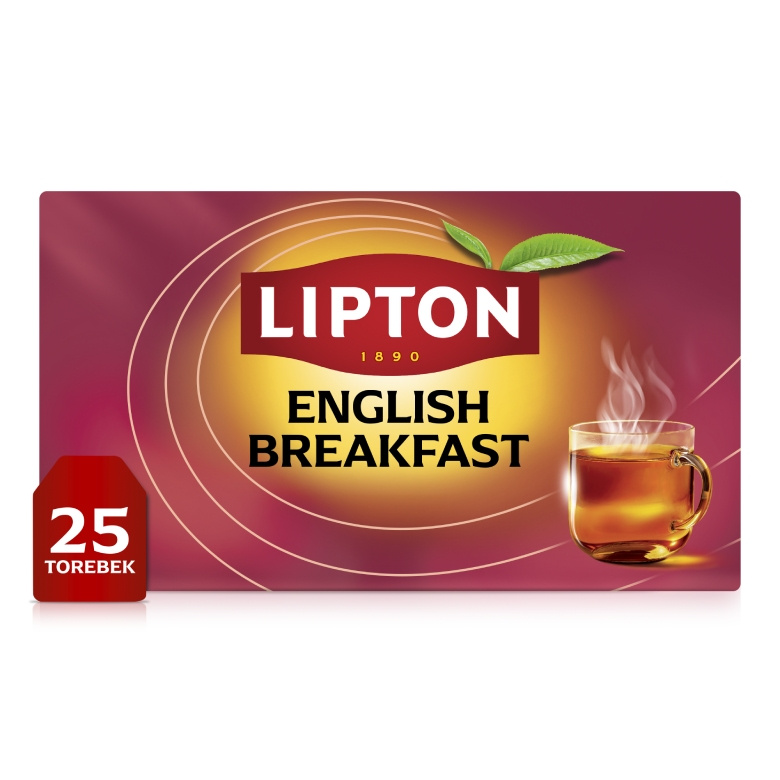 Herbata czarna Lipton English Breakfast 50g - 25 torebek