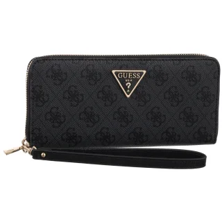 Portfel Laurel II Slg Large Zip Around SWSG74 59146 Coal Logo (GU775-b) Guess