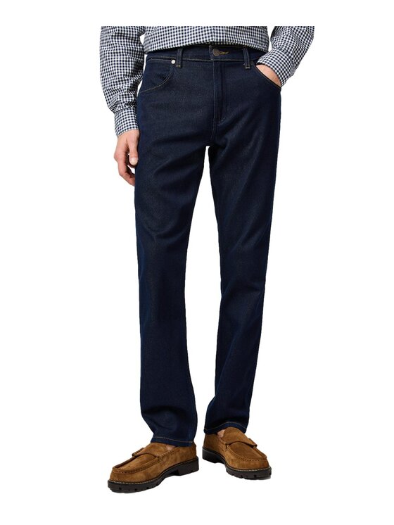 Wrangler Jeansy Greensboro 112362557 Granatowy Straight Leg