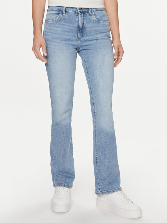 Wrangler Jeansy 112351019 Niebieski Bootcut Fit