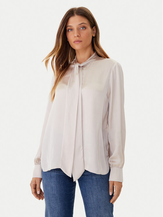 JOOP! Koszula 58 254B58Bow 30048645 Beżowy Regular Fit