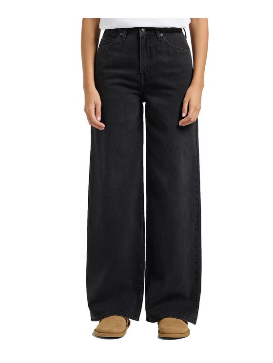 Lee Jeansy 112363522 Czarny Relaxed Fit