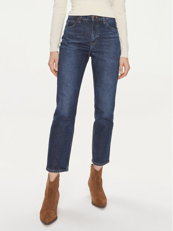 Lee Jeansy Carol 112346311 Granatowy Straight Fit