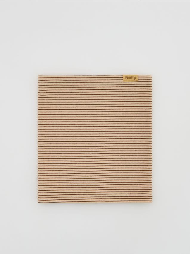 Reserved - Gładki komin z wiskozą - beżowy