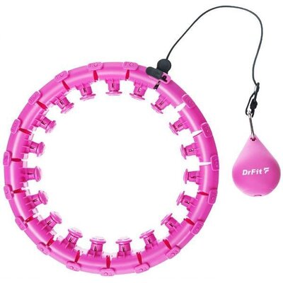 Hula hop DRFIT DF HP-003-3 Fioletowy