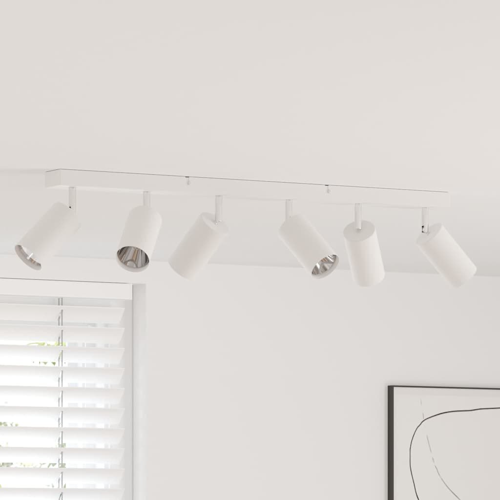 Reflektor sufitowy regulowany na 6 sposobów Biały GU10