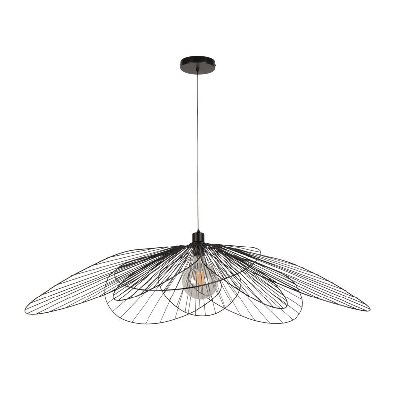 Lampa wisząca Bamako czarna E27 Inspire