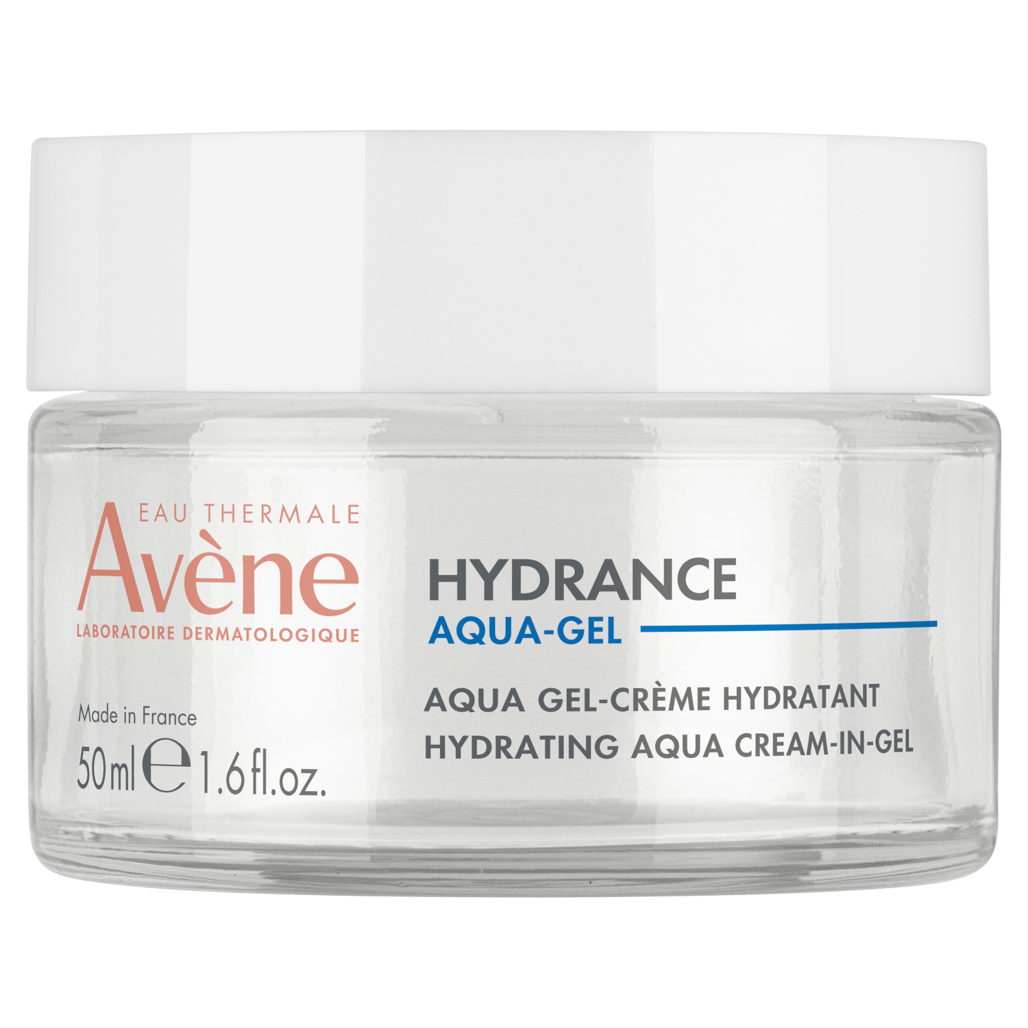 Avene Hydrance Aqua Gel, nawilżający krem-żel do twarzy, skóra wrażliwa i odwodniona, 50 ml