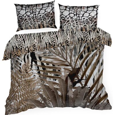 Pościel EUROFIRANY Eva 14 160 x 200 cm Brązowy