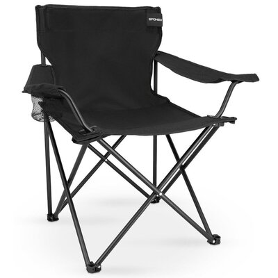 Krzesło turystyczne SPOKEY Angler Czarny