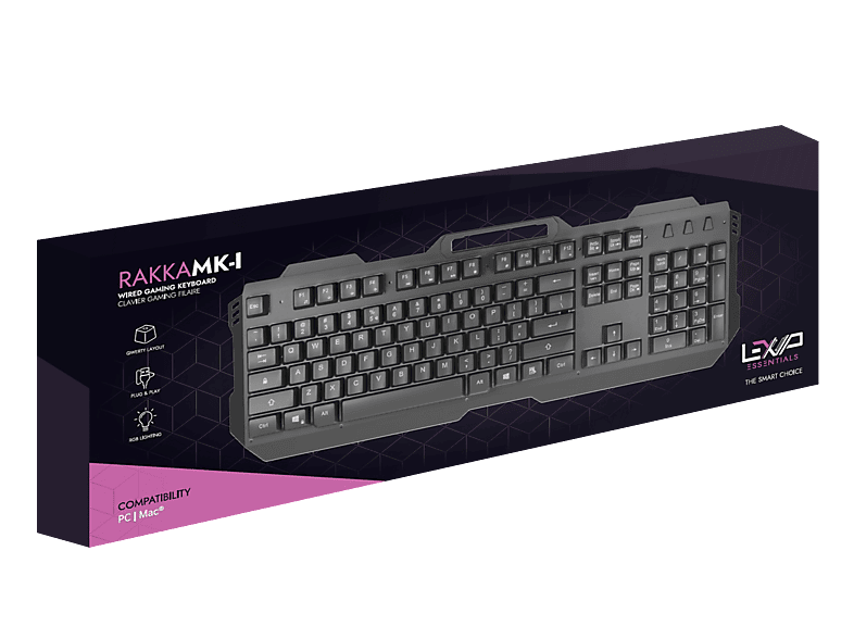 LEXIP GAMING RAKKA-MK-I Czarny
