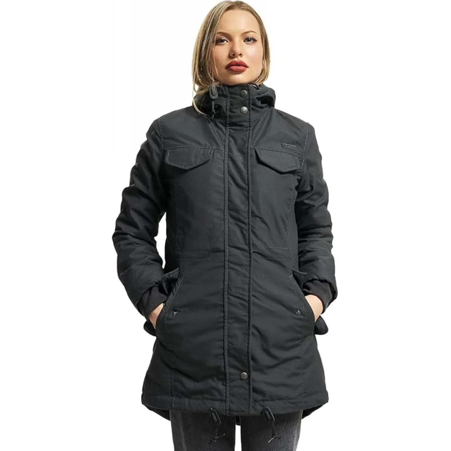Kurtka damska BRANDIT Marsh Lake Parka - Antracyt