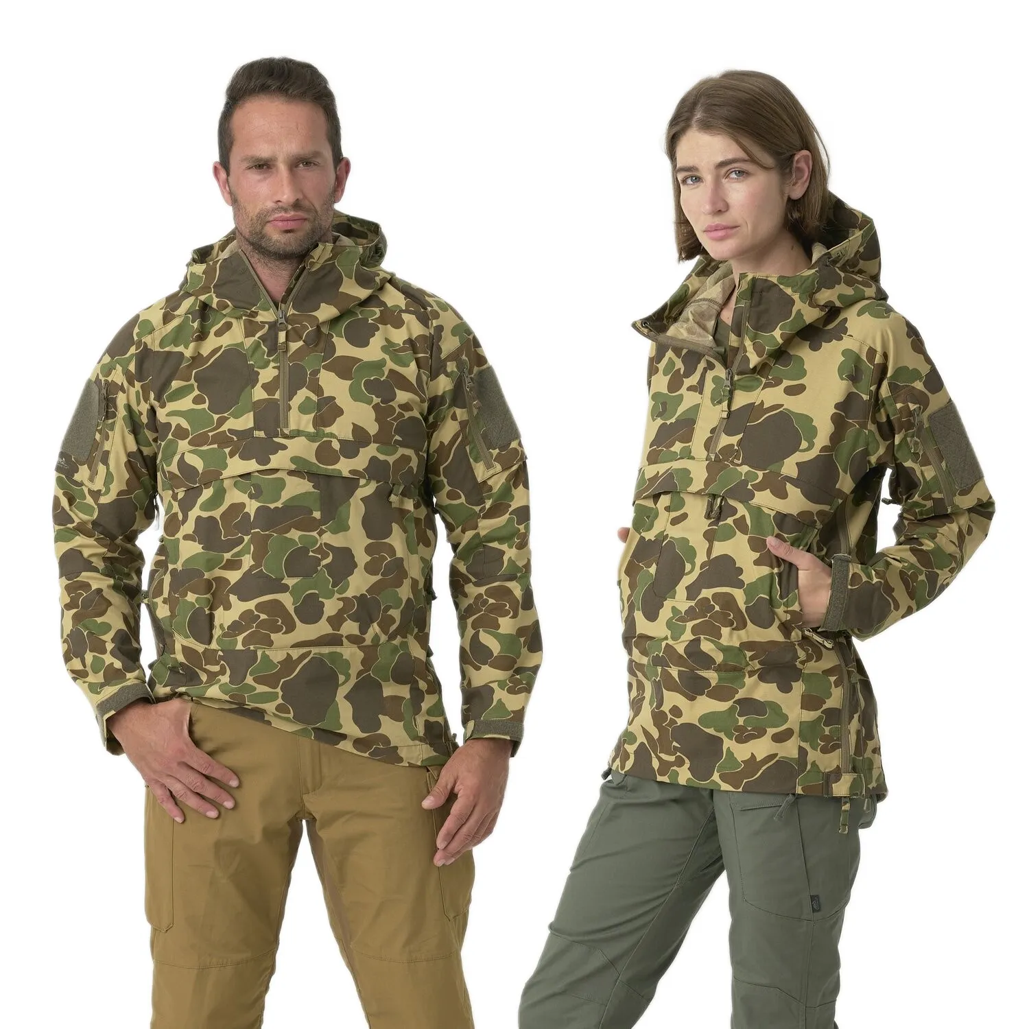 Helikon-Tex Kurtka Anorak Tracer Unisex - Polycotton Stretch Ripstop - Duck Hunter