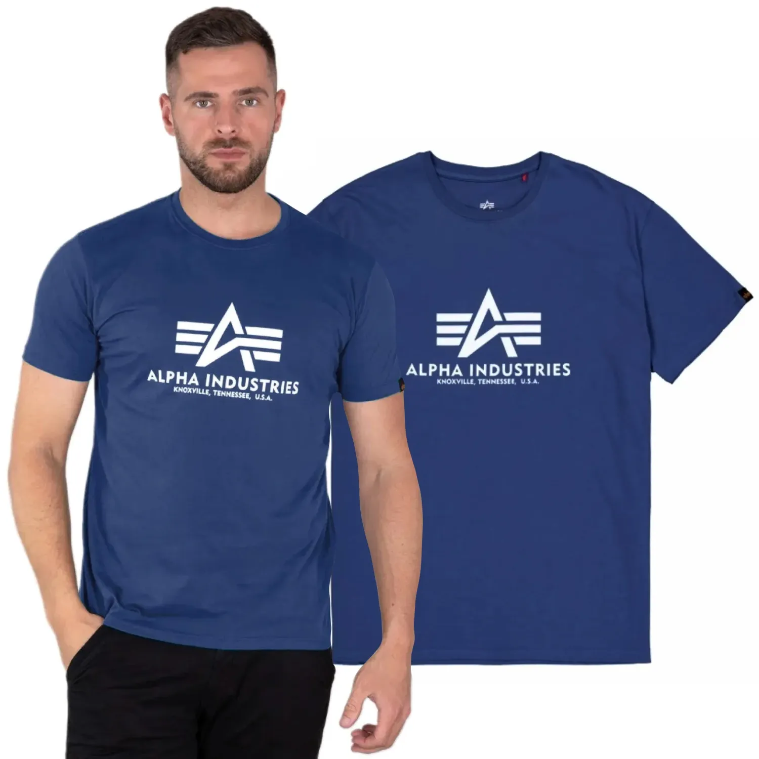 Alpha Industries Koszulka Basic 100501 735 - Night Purple