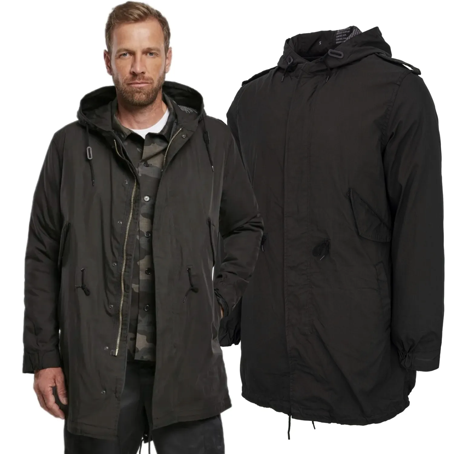 Kurtka BRANDIT US Parka M51 - Czarna