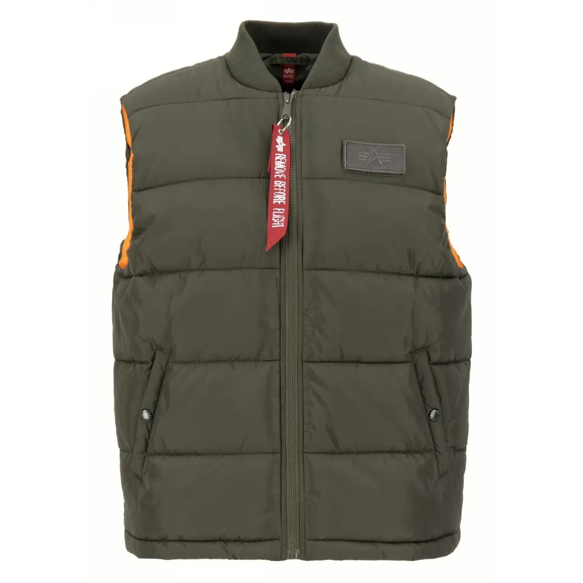 Alpha Industries Kamizelka LW 118109 142 - Ciemnooliwkowa