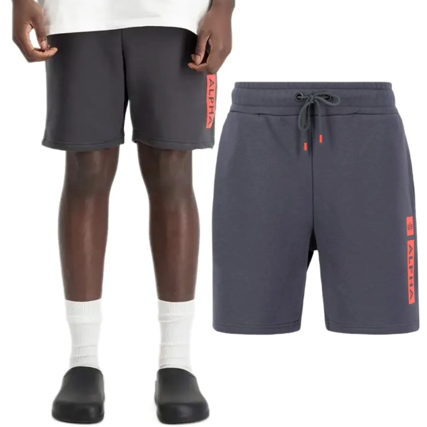 Alpha Industries Spodenki Alpha PP Short 146365 684 - Vintage Grey