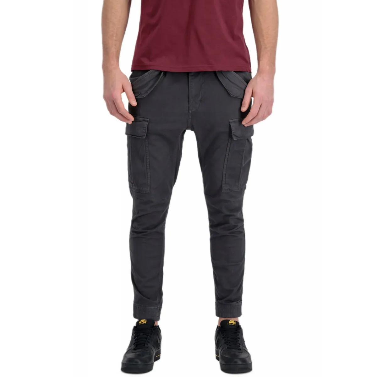 Alpha Industries Spodnie Airman Pant 188201 684 - Vintage Grey